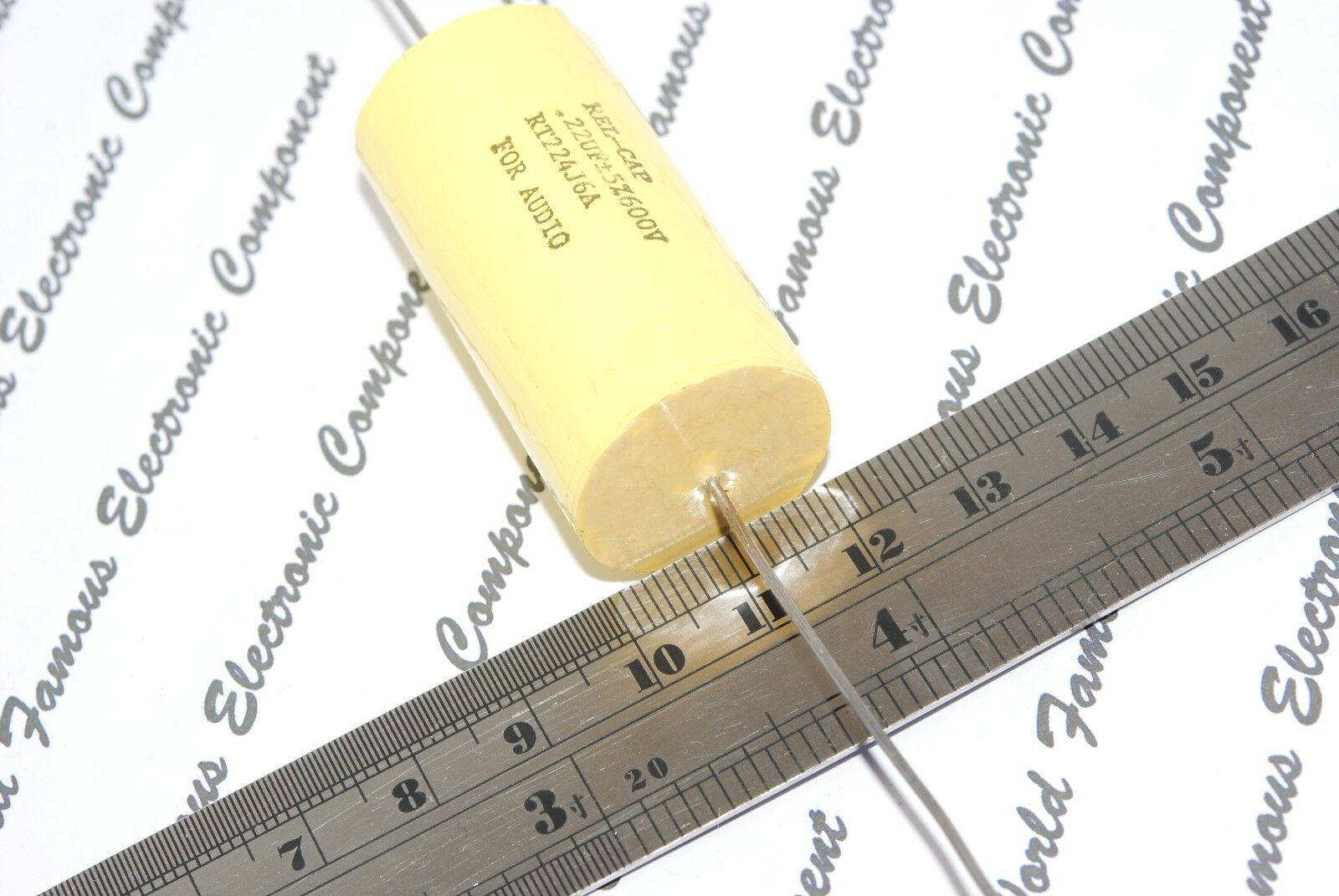 1pcs-REL-CAP RT 0.22uF (0.22µF) 600V 5%  Capacitor RT224J6A For Audio
