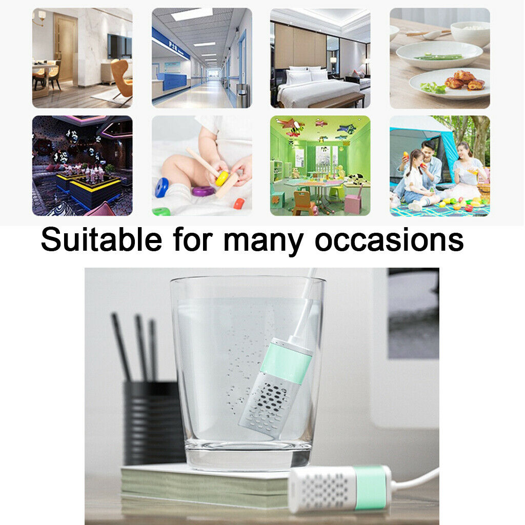 2x Mini Hypochlorous Acid Water Generator USB Disinfection Detergent Machine