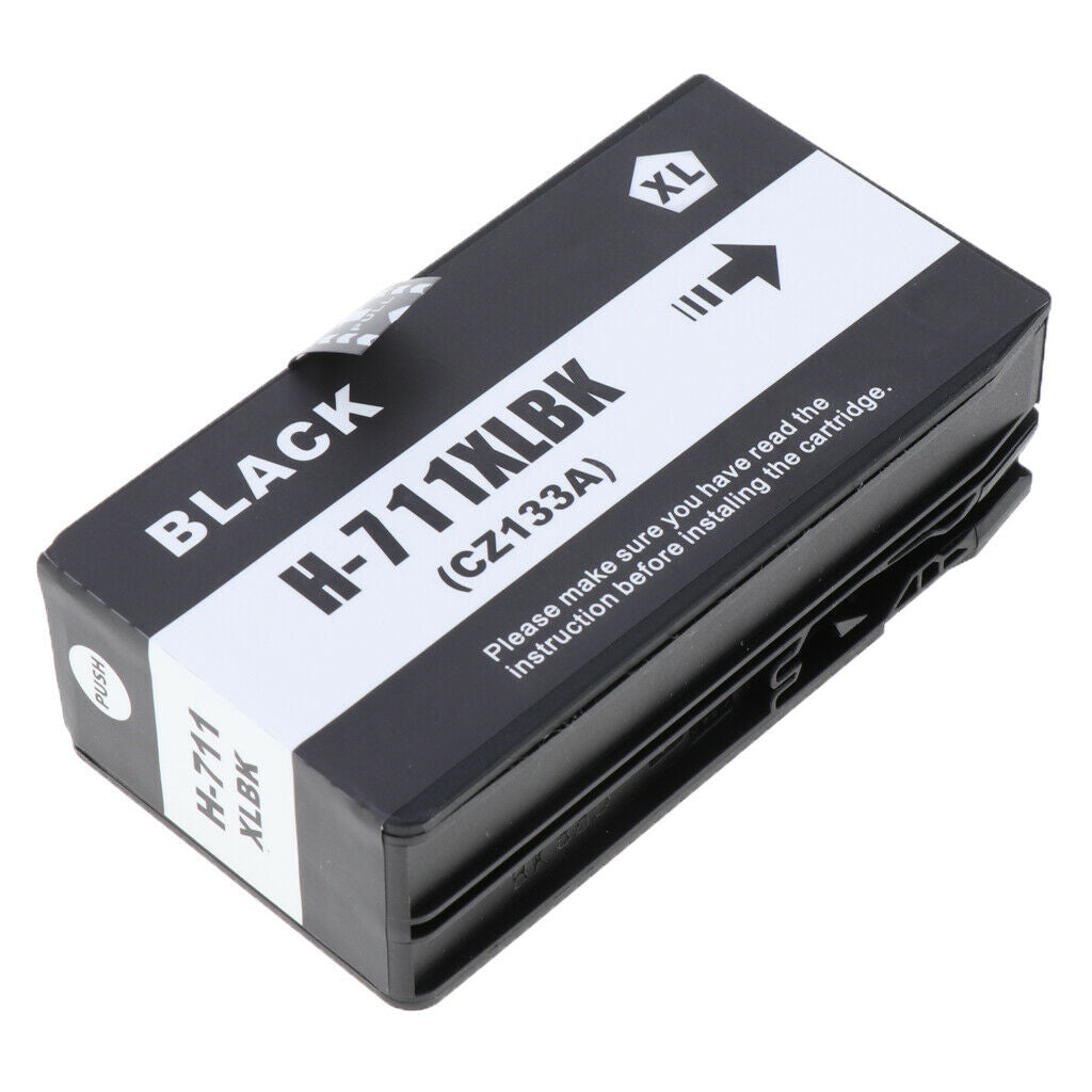 Black Ink Cartridges for   711 CZ133A CZ130A CZ131A CZ132A