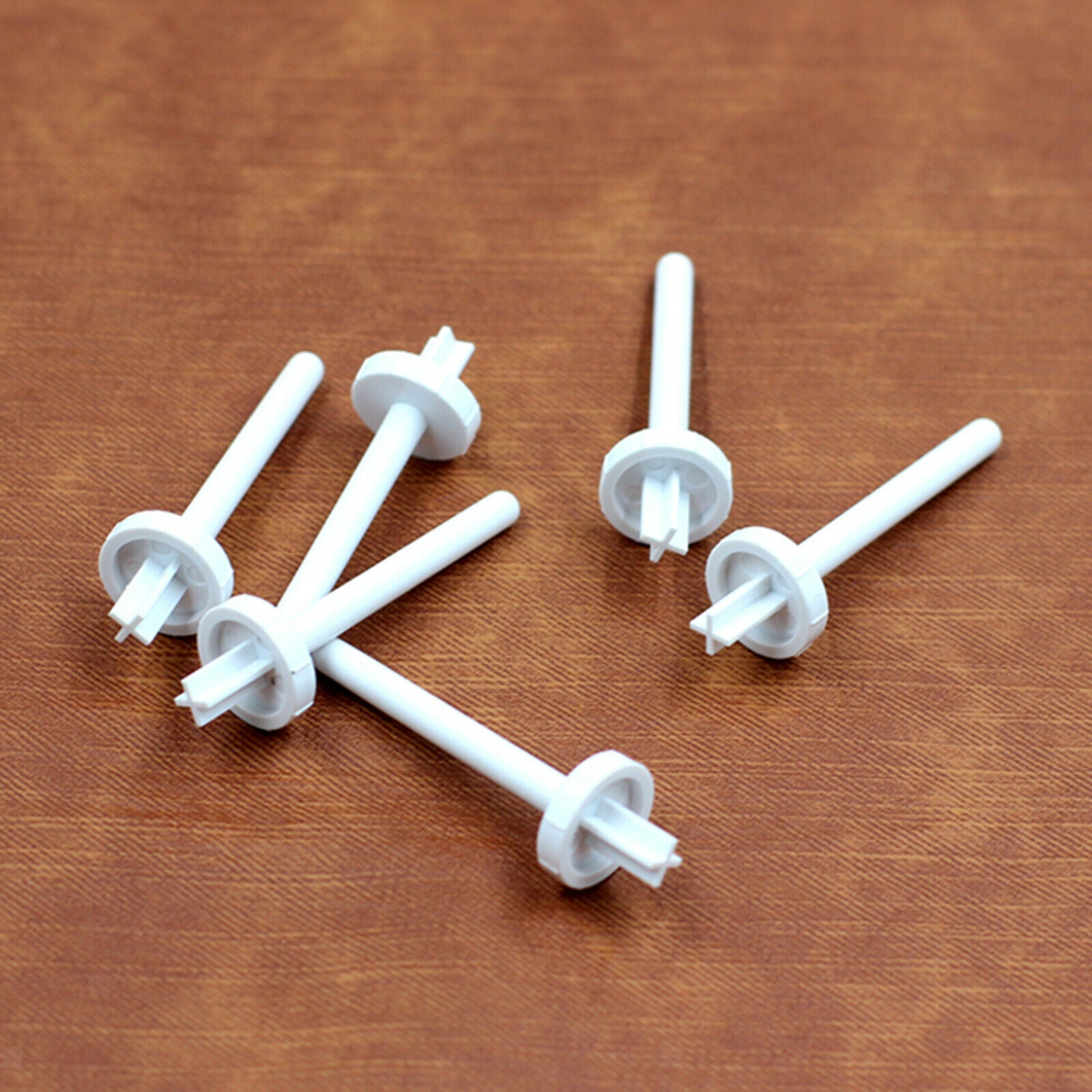 6Pcs Solid Sewing Machine Spool Pins Spare Bobbin Reel Thread Holder