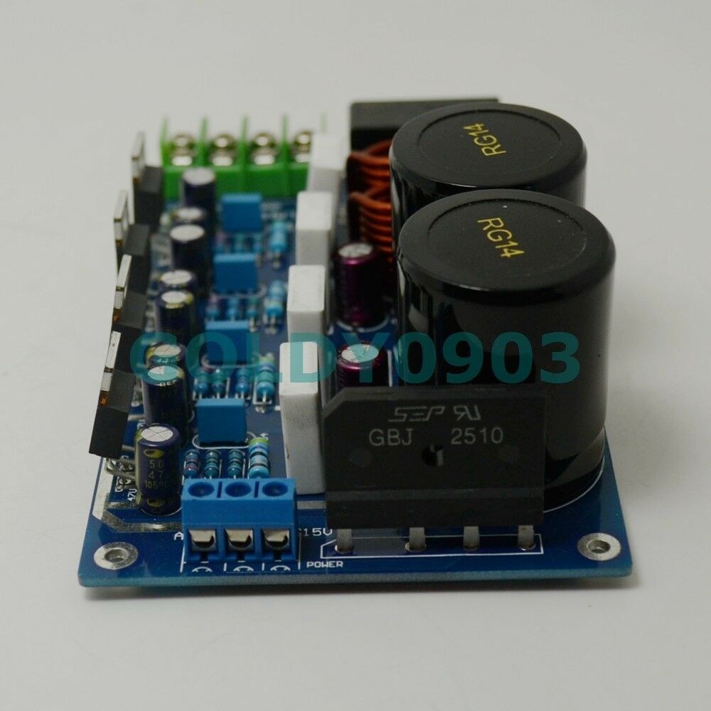 LM1875 Parallel 2.0 Amplifier Board with C1237 Below-50 W + 50 W (with cone out)