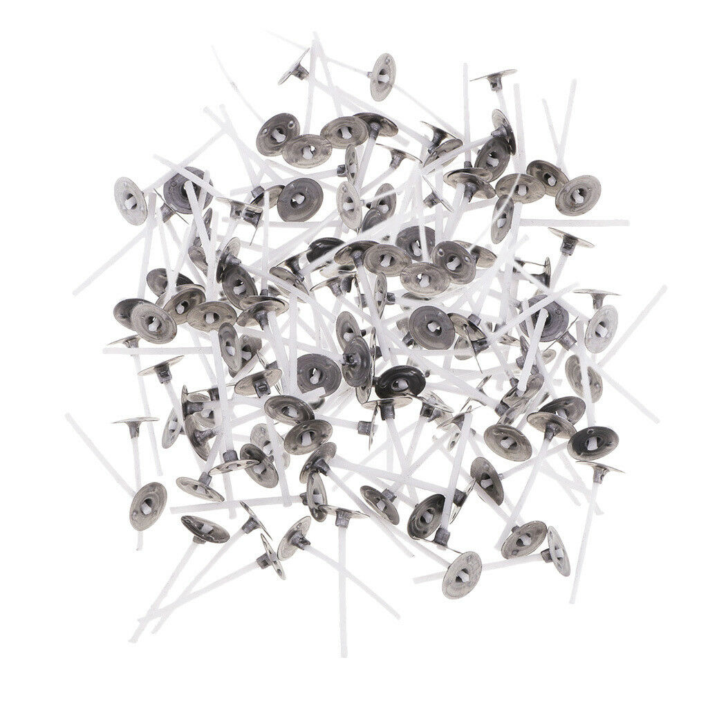 200x Pre Waxed Pre Tabbed Candle Wicks for DIY Tealight Candle Making 3cm
