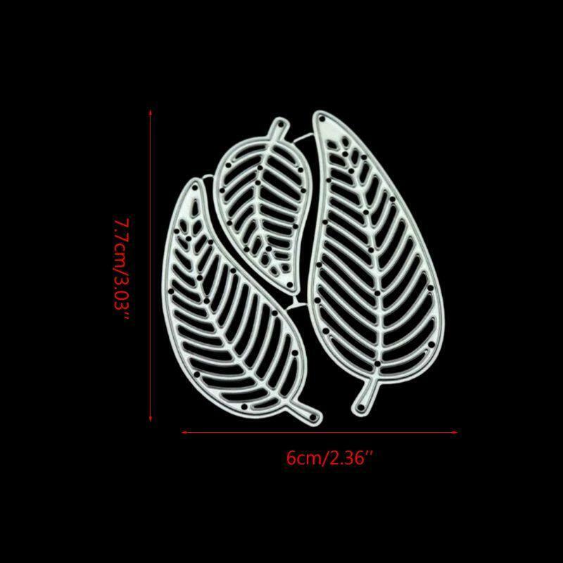 Hollow Leaves DIY Metal Cutting Dies Stencil Scrapbooking Album Paper Card Craft