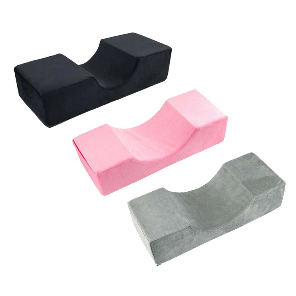 3 Pieces Neck Support Protection Pillow Washable Lash Grafting Cushion Pad
