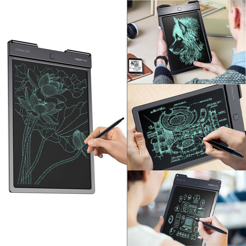 13" Inch LCD Drawing Doodling Graphic Tablet Note Board with Pen for Kids