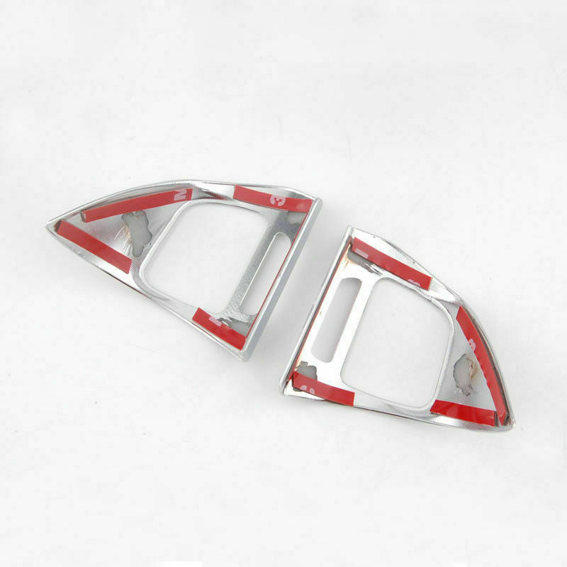 2 pcs ABS Car Steering Wheel Decorative Trim Cover Moulding For Tiguan 2010-2015