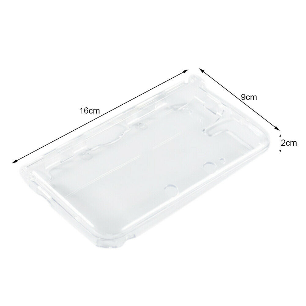 Clear Protective Case for New 3DS XL Transparent Anti-Scratch Anti Fngerprint LI