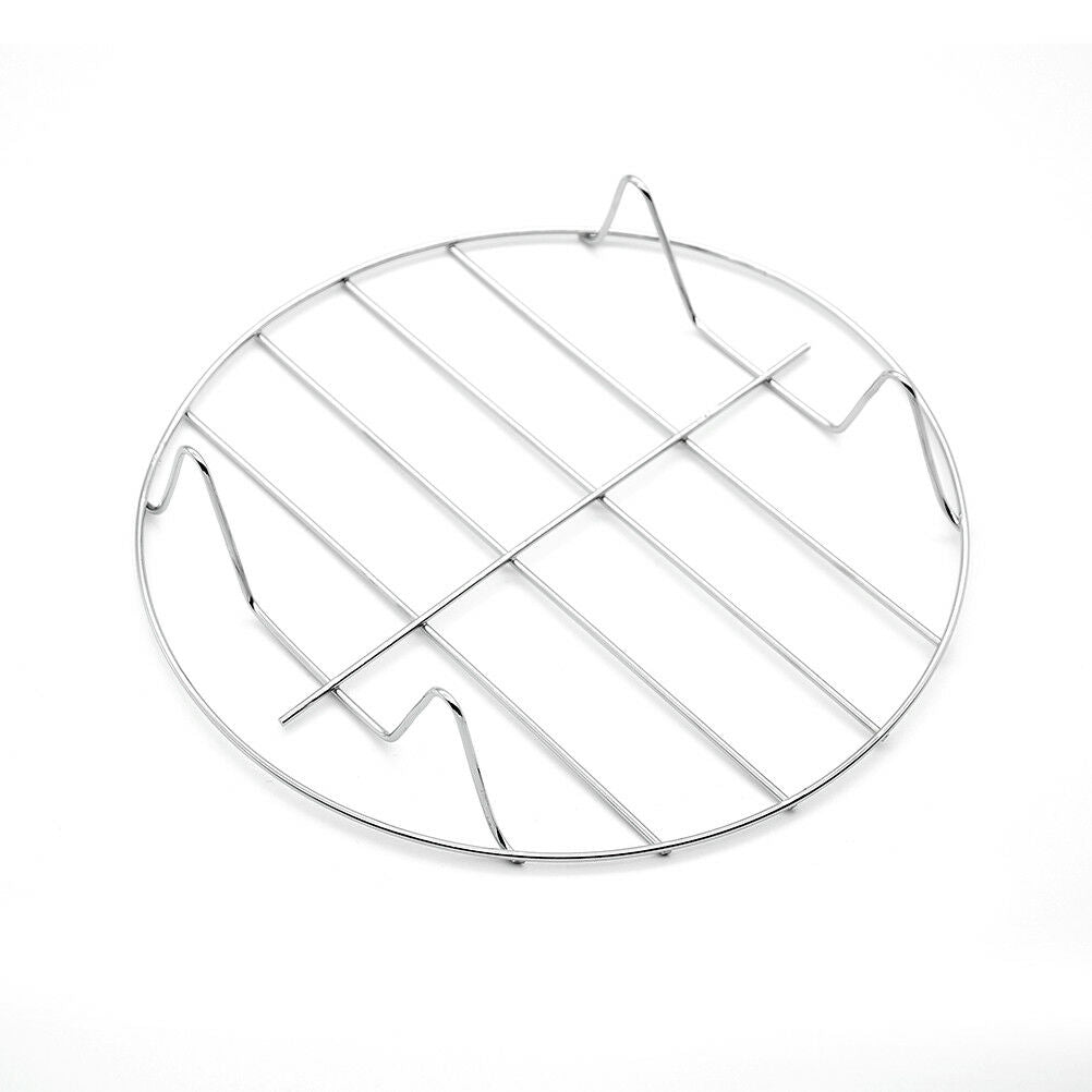 Stainless Steel Cooling Rack Round Baking Food Kitchen Pressure Cooker Too.l8