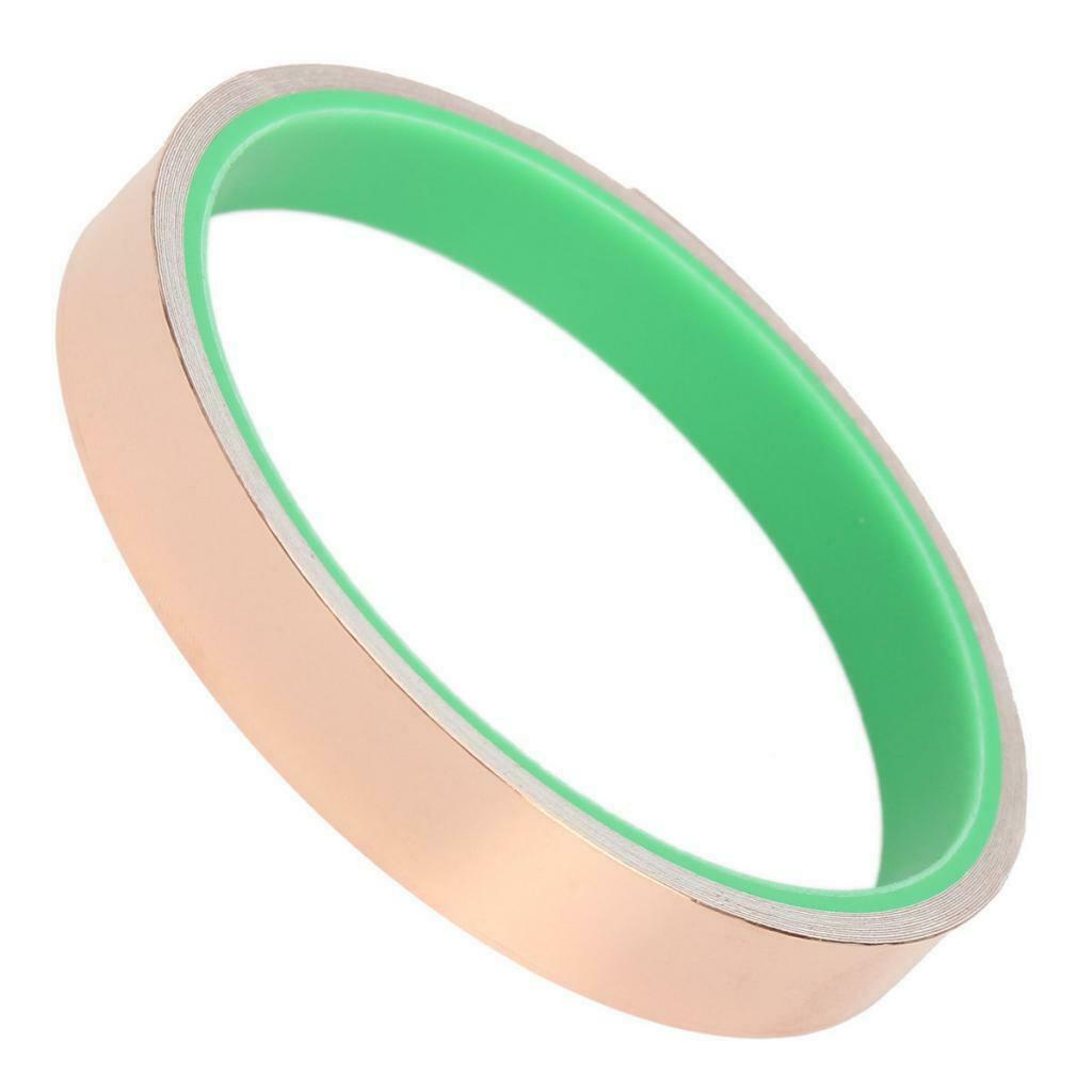 Copper Foil Tape Slug & Snail Barrier Double Conductive Adhesive 1.2cm*300cm