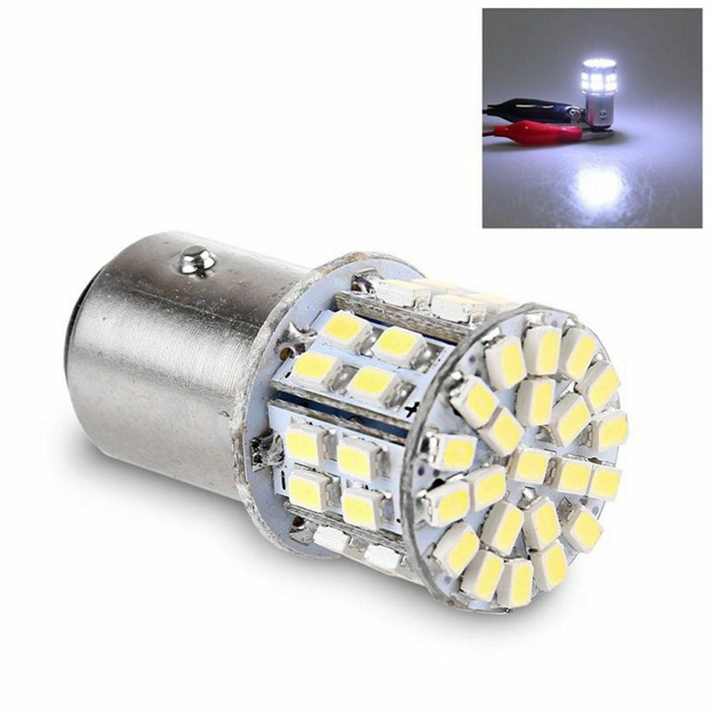 12V 50SMD 1157 BAY15D 1206 6000K LED Light Car Tail Stop Brake Lamp Bulb White ~