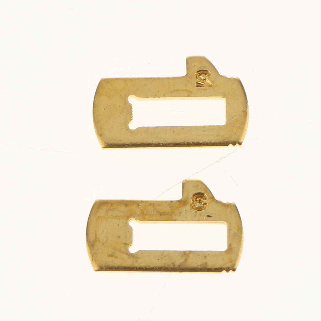 8 Pieces Car Lock Reed Set Cylinder Gasket Plate for Buick Excelle