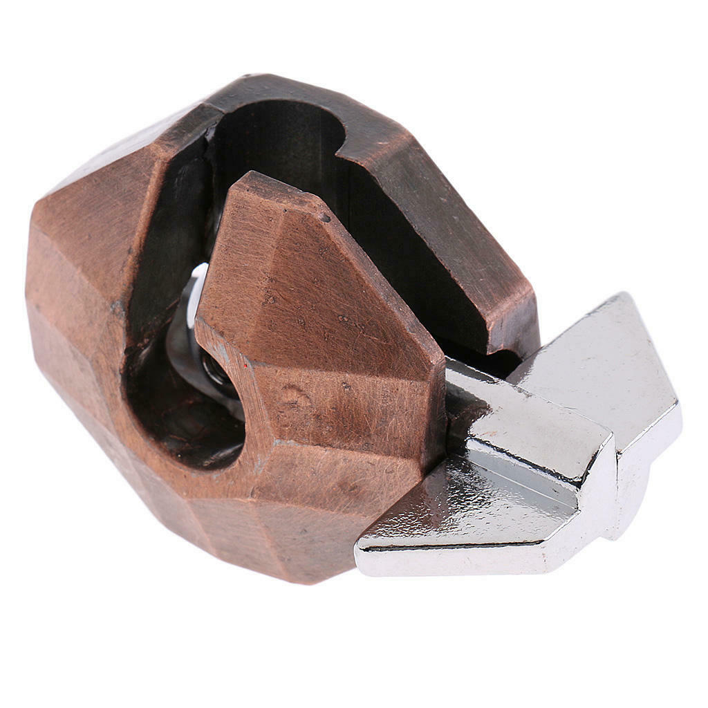 Tortoise Shell Classic Metal Lock Puzzle Brain Teaser IQ Test Game Toys