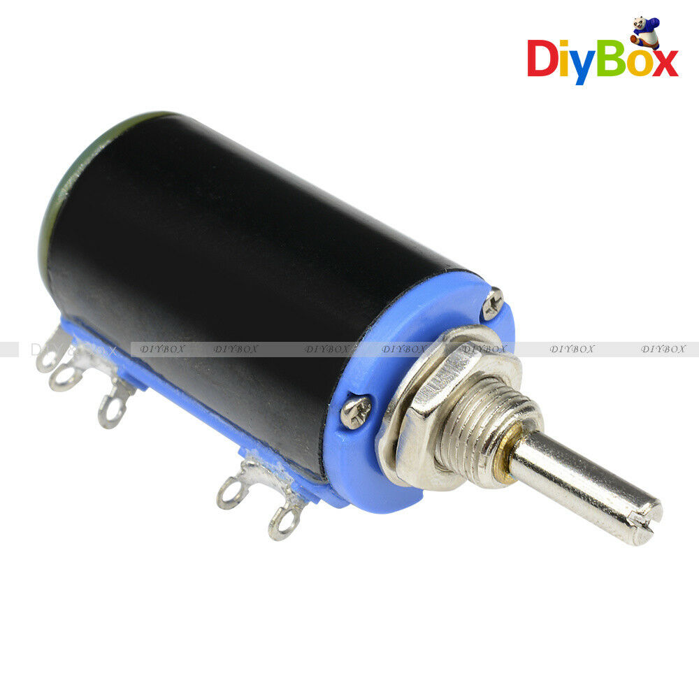 WXD3-13-2W Black Precision Multi-Turn Wirewound Linear Potentiometers 10K OHM
