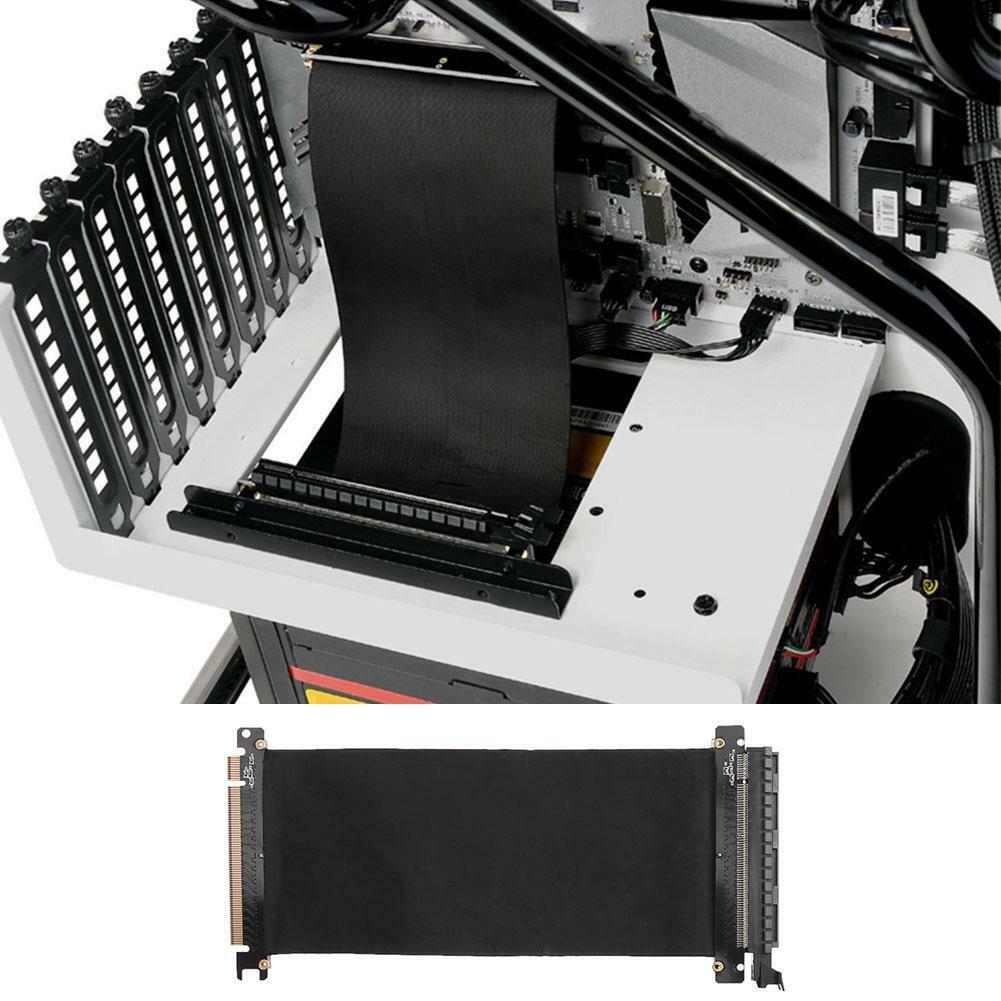 PCI Express 16x Flexible Card Cable Extension Port Adapter High Speed Riser Card