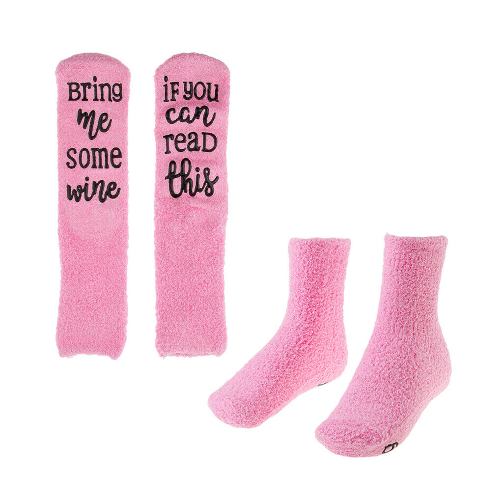 2 Pairs Fluffy Fuzzy Socks Cozy Socks Crew Socks Bed Socks Floor Socks
