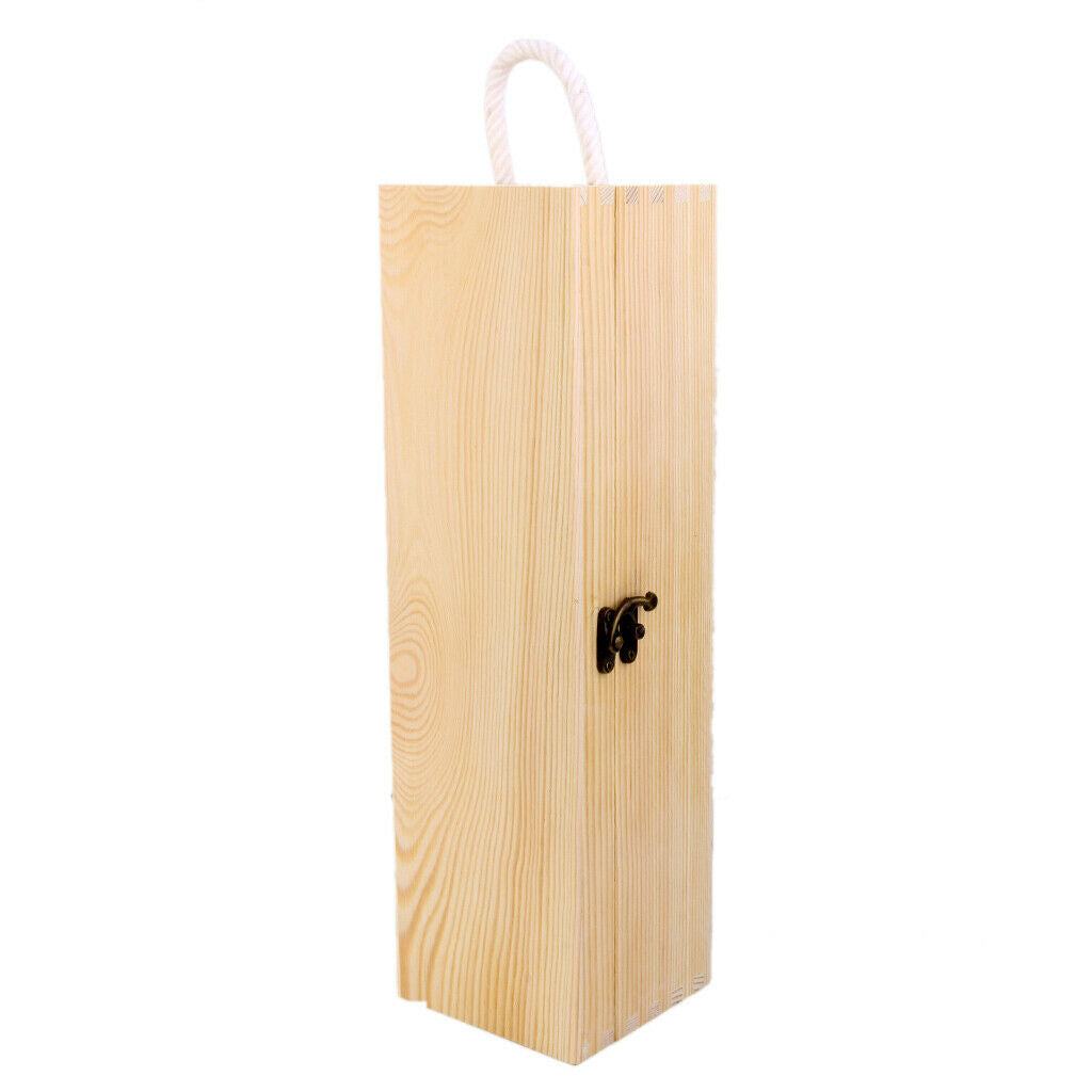 Wine Gift Box (Pine Wood,35 X 10 X 10cm)