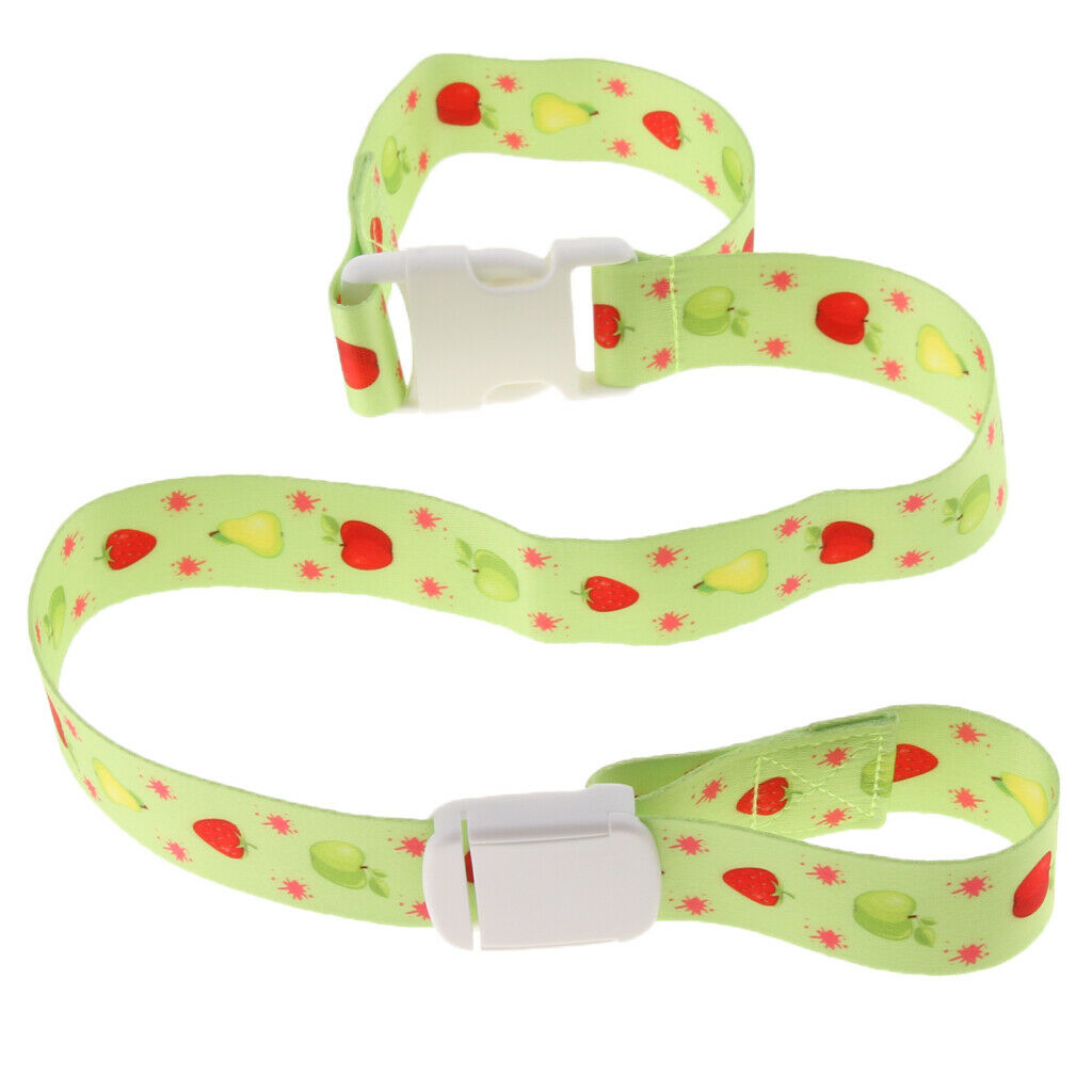 Baby Bottle Strap Holder Baby bottles fall prevention belt rope yellow