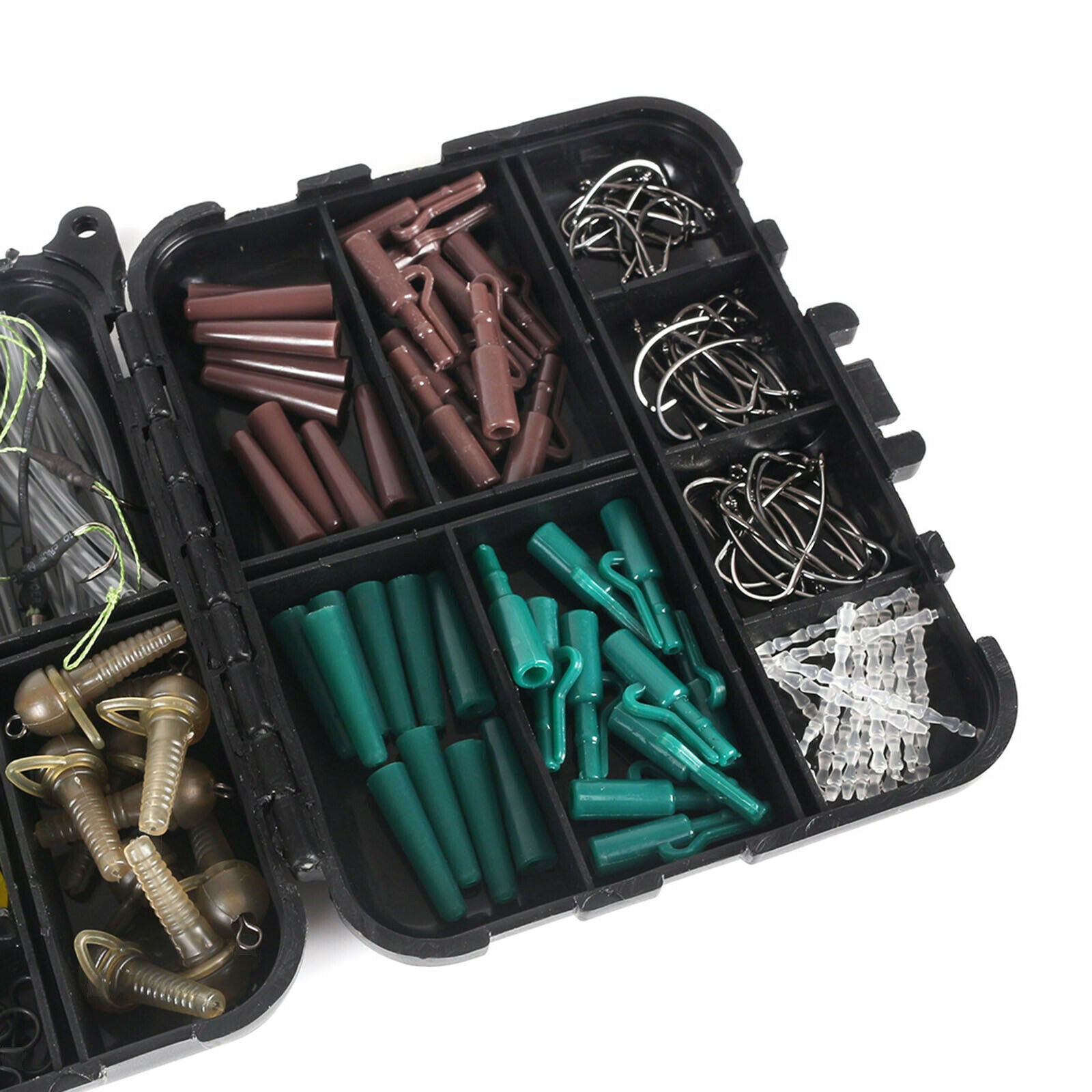 254Pcs Trout Fishing Tackle Kit Fishing Gear Set Clips Needles Gear Stick