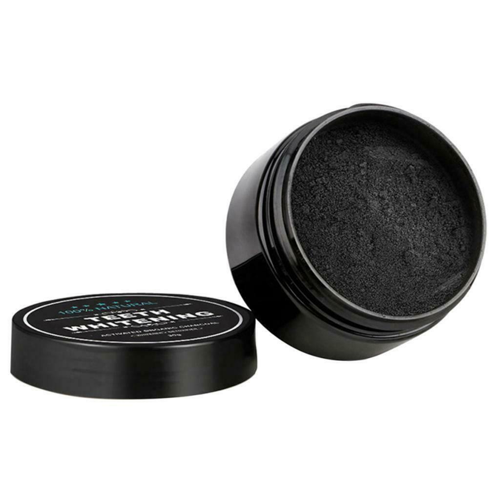 Activated Charcoal Powder Effectively Stains Remover Black Teeth Whitening