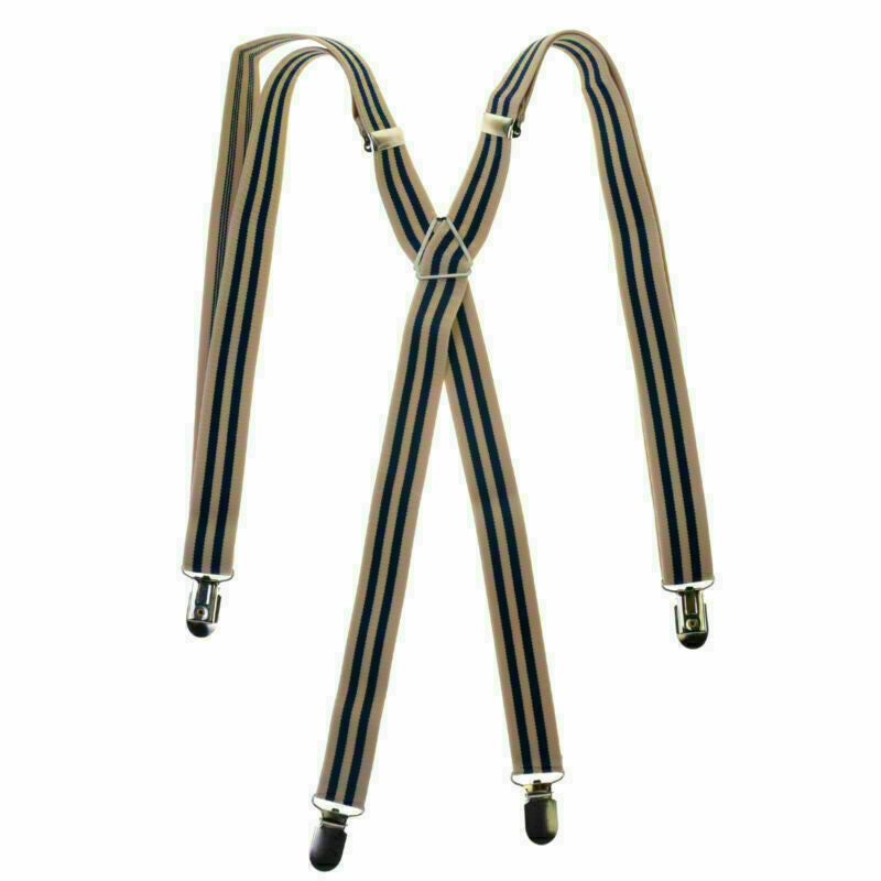 Adjustable Elastic Men Women Suspenders Clip-On Braces Trouser Unisex
