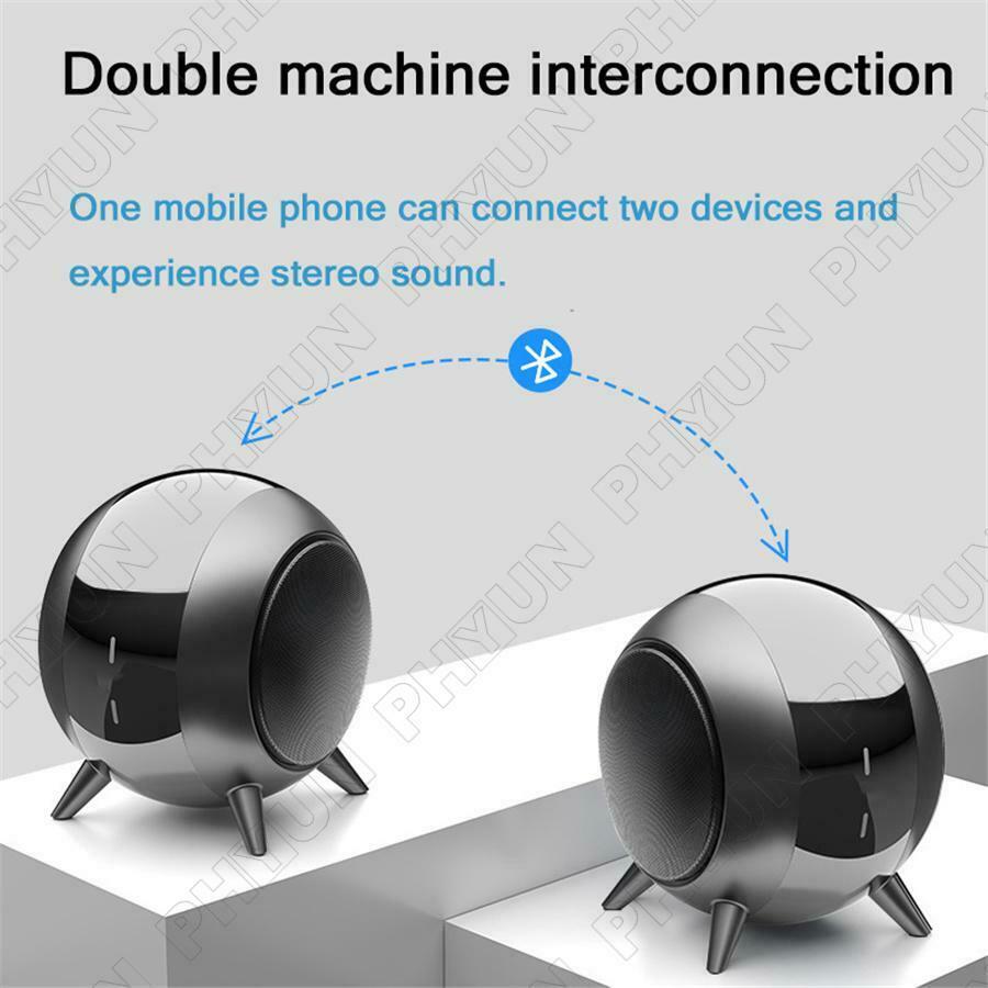 1x Home Outdoor Bluetooth Speaker Computer Subwoofer Large Volume Wireless Audio
