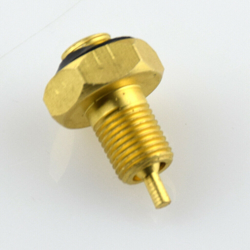 2 Pieces Copper+Rubber Bore Tire Valve Reducer Adapter External + Internal