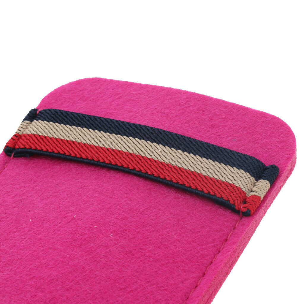 Pack of 3 Men Women Sunglasses Glasses Pouch Case Eyewear Protector Bag Felt -