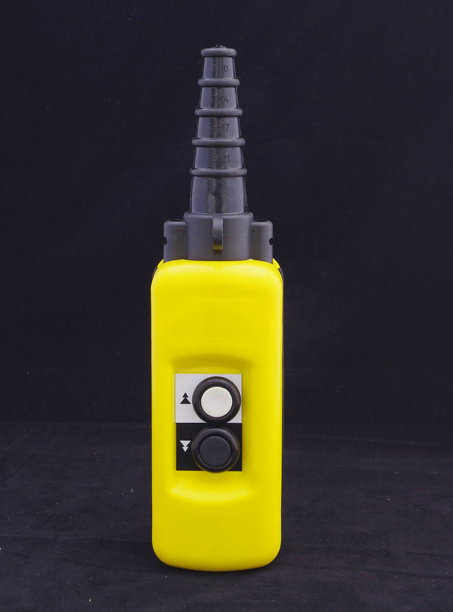 1 Motion 2 Speed Hoist Crane 2 Push buttons Pendant Control Station XAC291