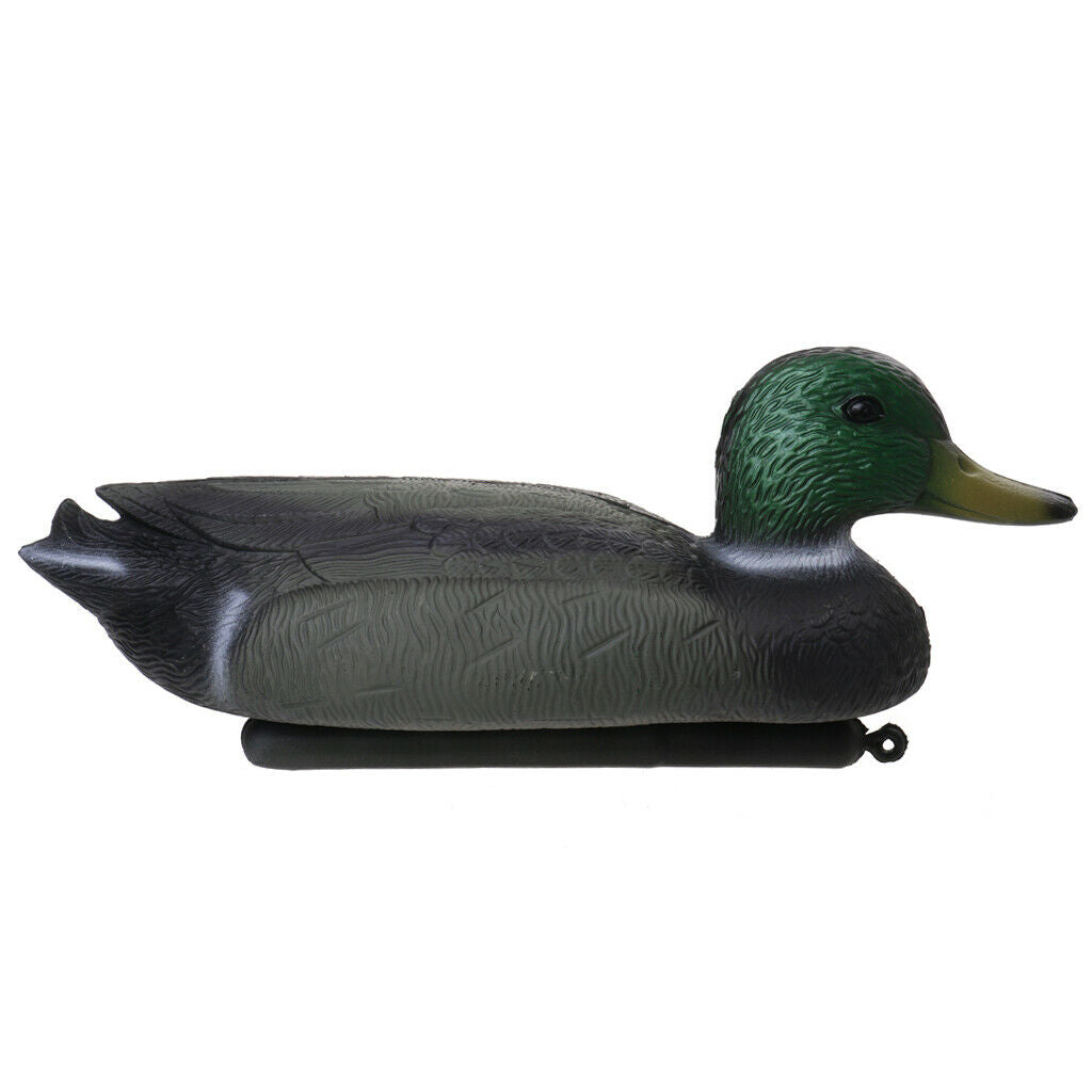 2 Pieces Floatation Lifelike Duck Decoys Outdoor Shooting Hunting Target