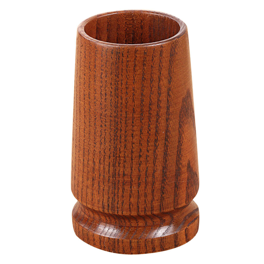 Natural Wooden Chopsticks Tube Rack Kitchen Tableware Storage Organizer