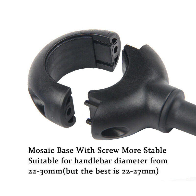 1PCS Bicycle Handlebar Mirror Bike Rearview Wide Range Back Sight for 22mm-32mm