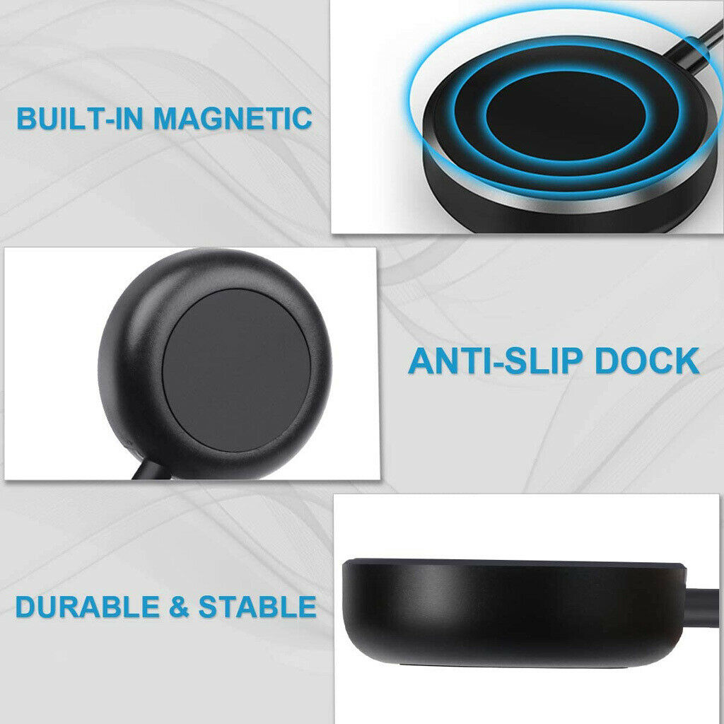 1-Pack USB Wireless Charging Cable Dock for   Galaxy Watch 3 Active 2