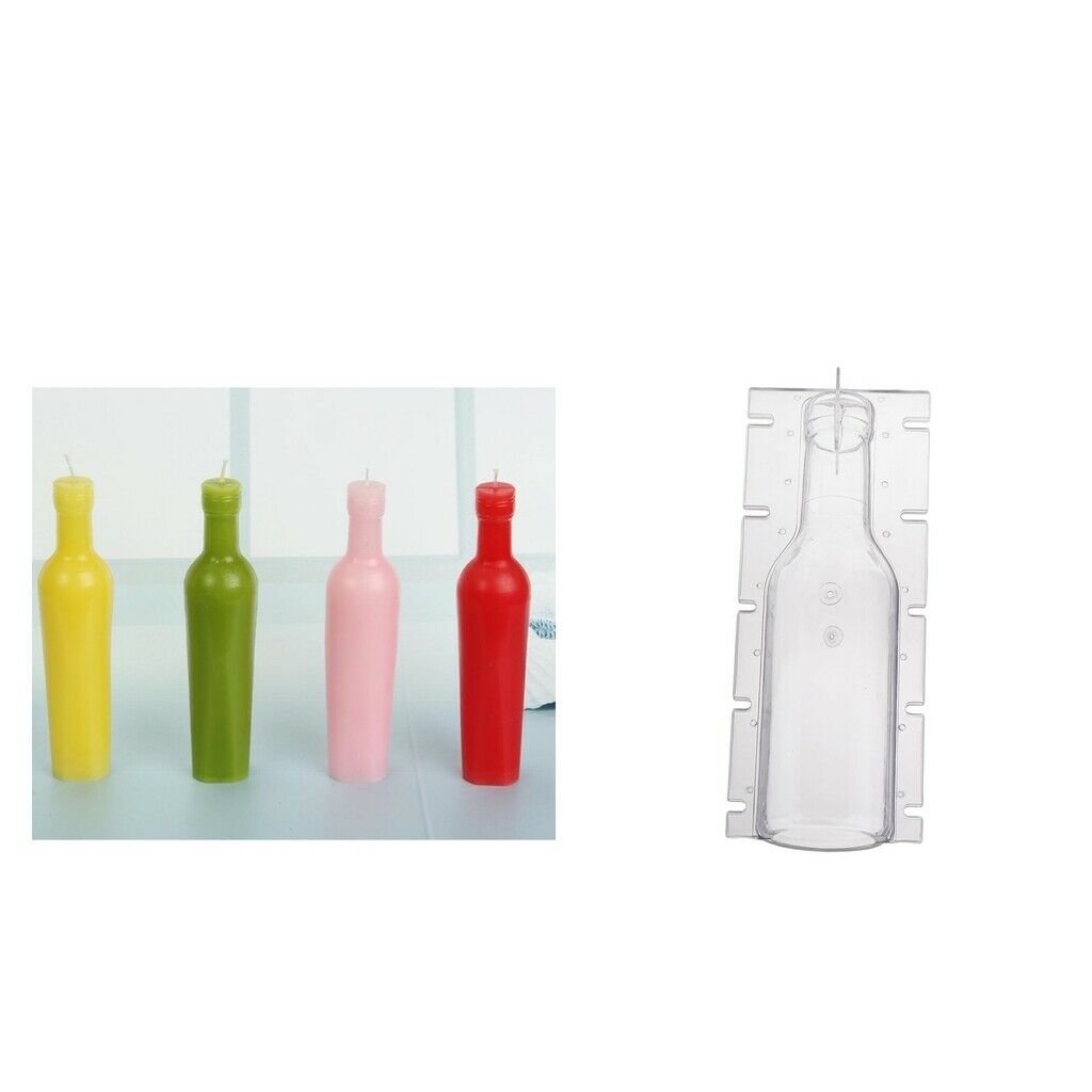 Plastic Candle Mold Bottle Shape Soap Modeling Tools
