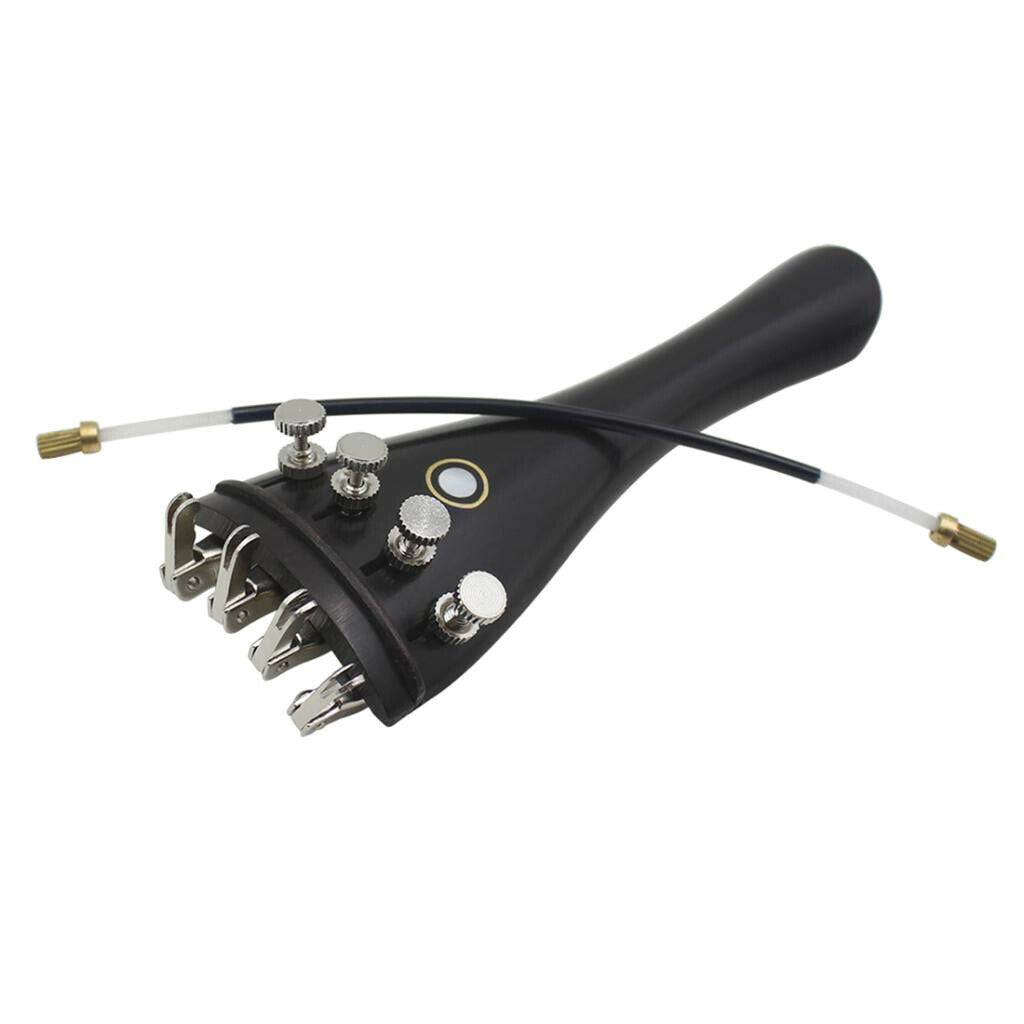 Violin Tailpiece Fine Tuners Tailgut 3/4 4/4 Violin Accessory Kit