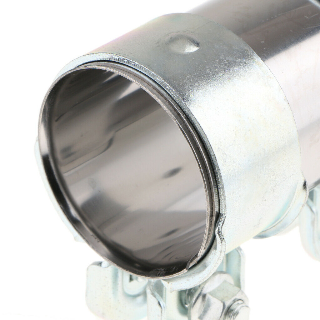 Car Exhaust Pipe Clamp with 2 Inch Thickened Stainless Steel Clamp