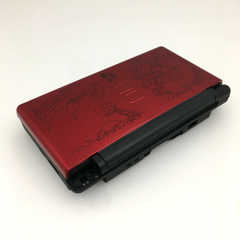 Red Imperial Dragon Housing Shell Buttons+Screwdriver For Nintendo DS Lite NDSL