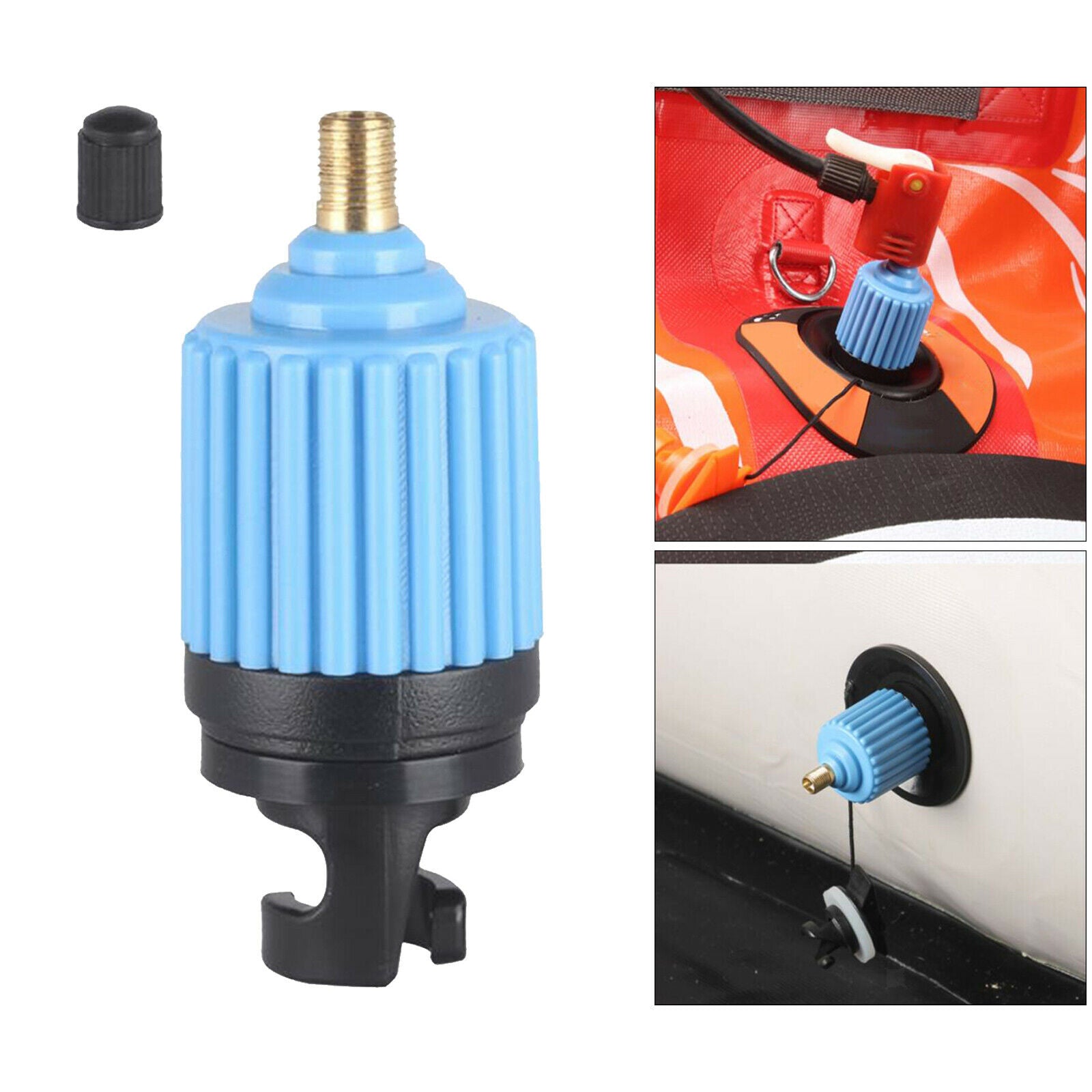 Inflatable Pump Adaptor, Inflatable Boat Air Valve Adapter Conventional Air Pump