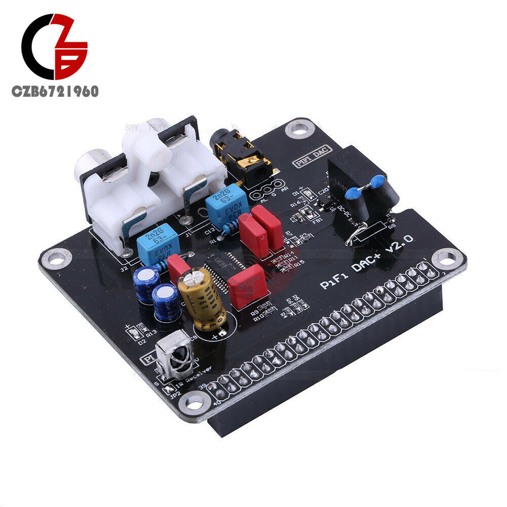 PCM5122 HIFI DAC Audio Sound Card Module I2S interface for Raspberry Pi 2 B+