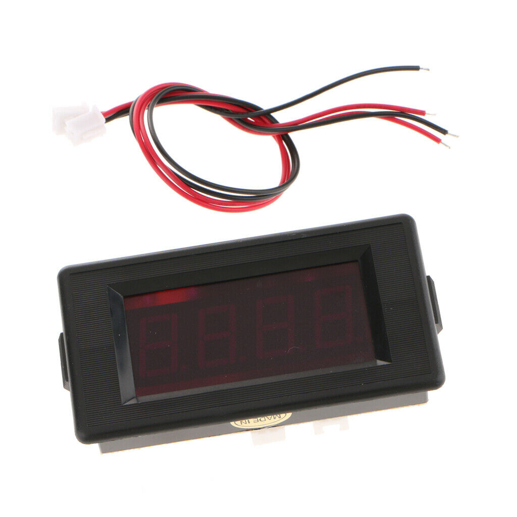 Red LED Digital Timer Totalizer Hour Chronometer Panel GDD7949SMSIW-P12V
