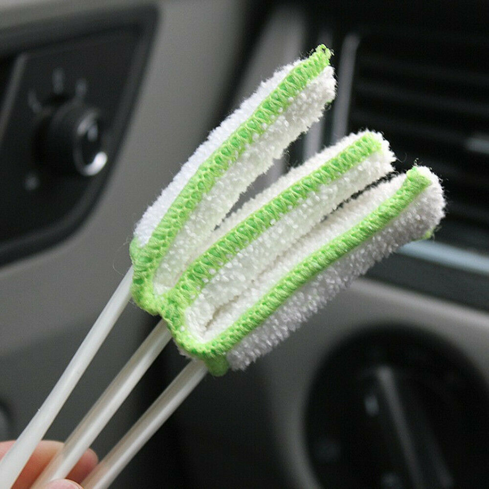 Auto Duster Brush Auto Accessories Car Air Conditioner Vent Brush Microfiber