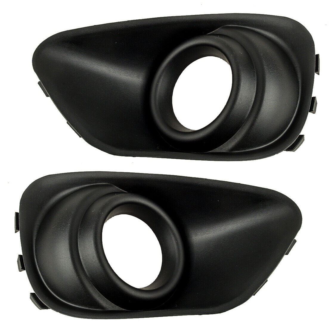 1Pair Front Fog Light Lamp Bezel Cover Frame Fit For Jeep Compass 2011-2017