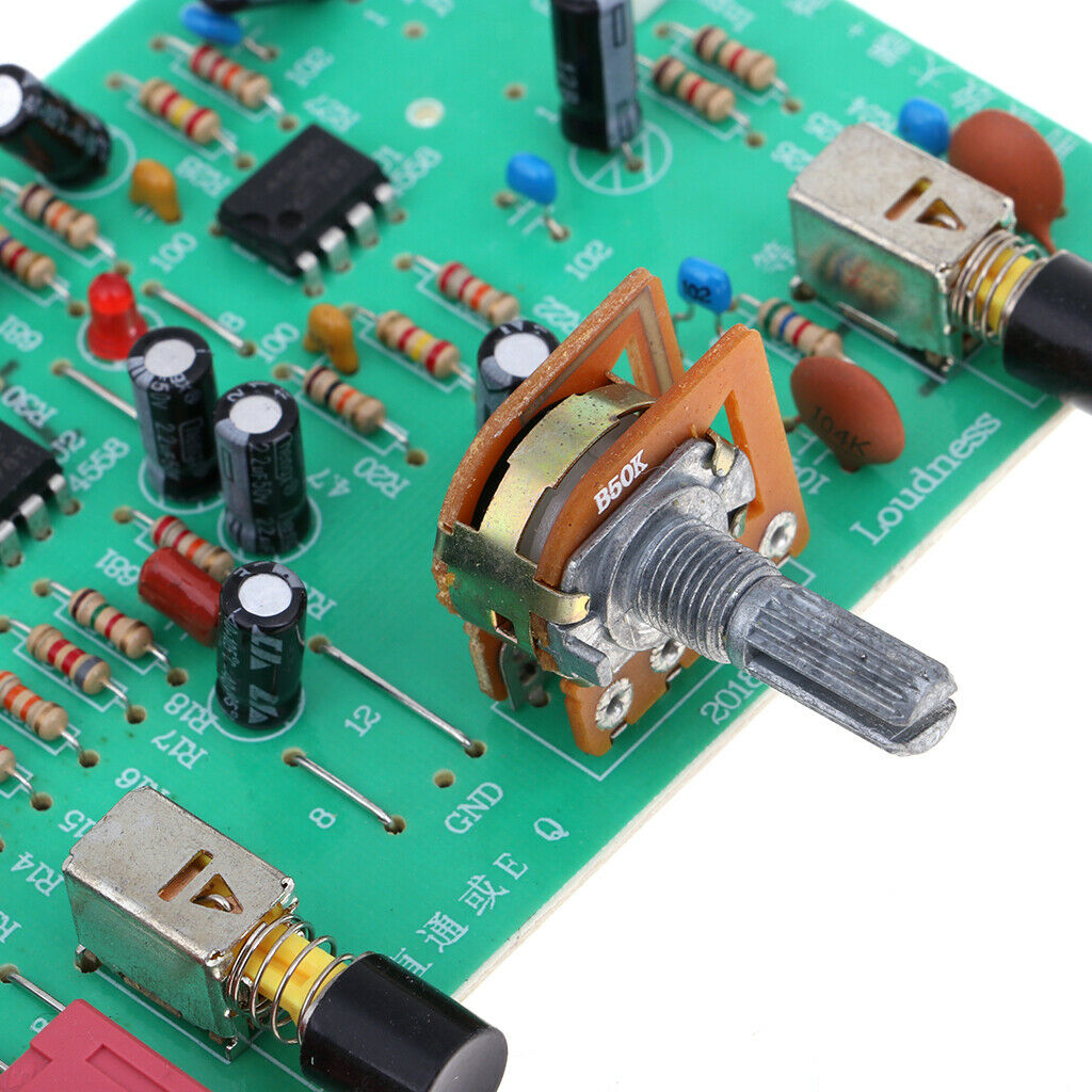 2x DX338A HIFI Preamplifier Tone Board Kit Preamplifier Volume Control AC 12V