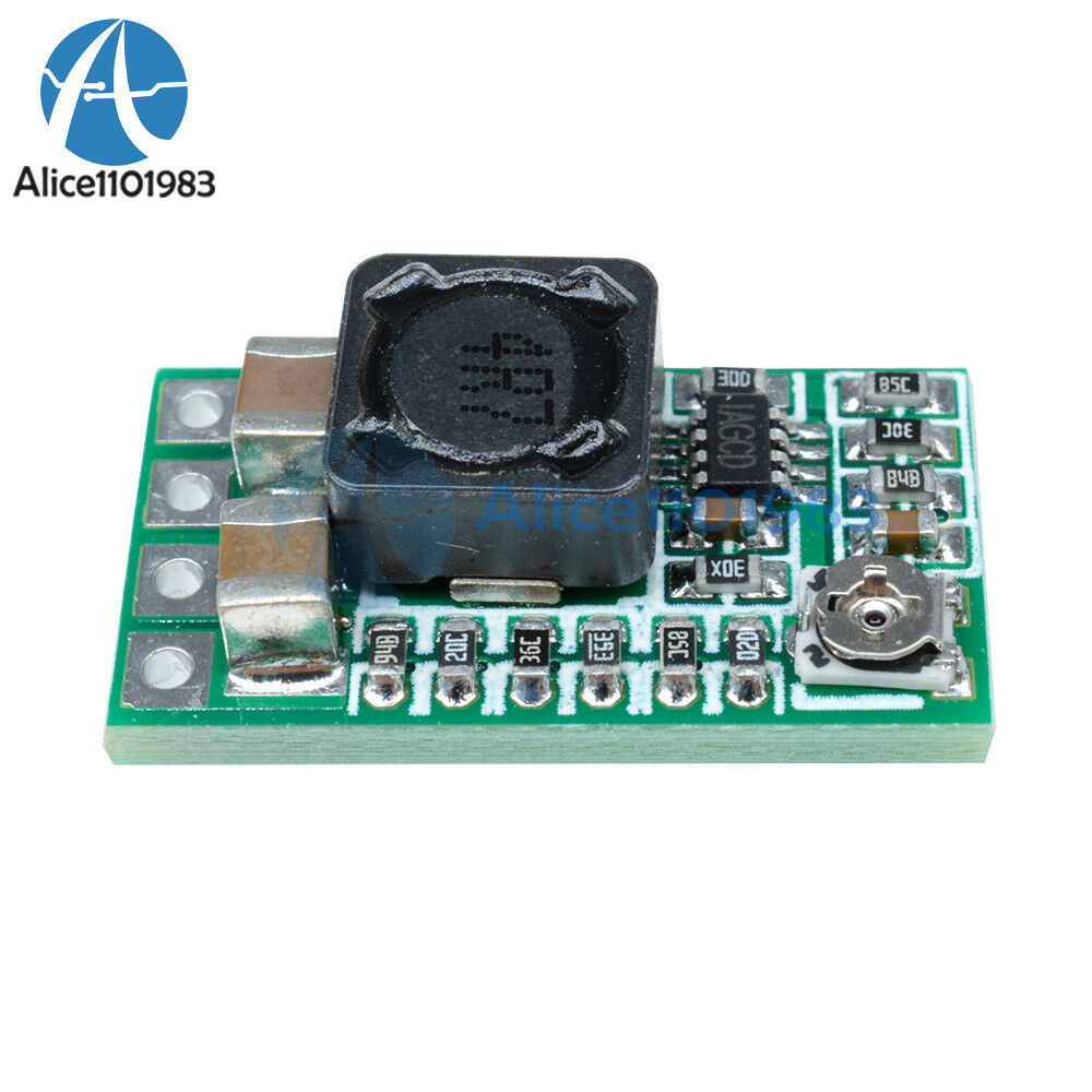 5PCS Mini Buck Converter DC-DC 12-24V To 5V 3A Step Down Adjustable Power Module