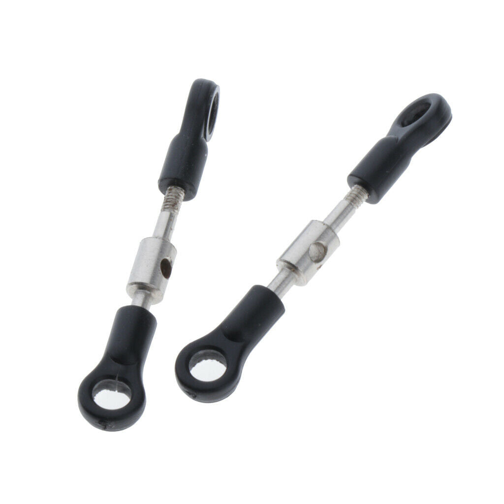 2pcs 1.61''Long Steering Pull Rods Set For RC Car Wltoys 144001 Spare Parts