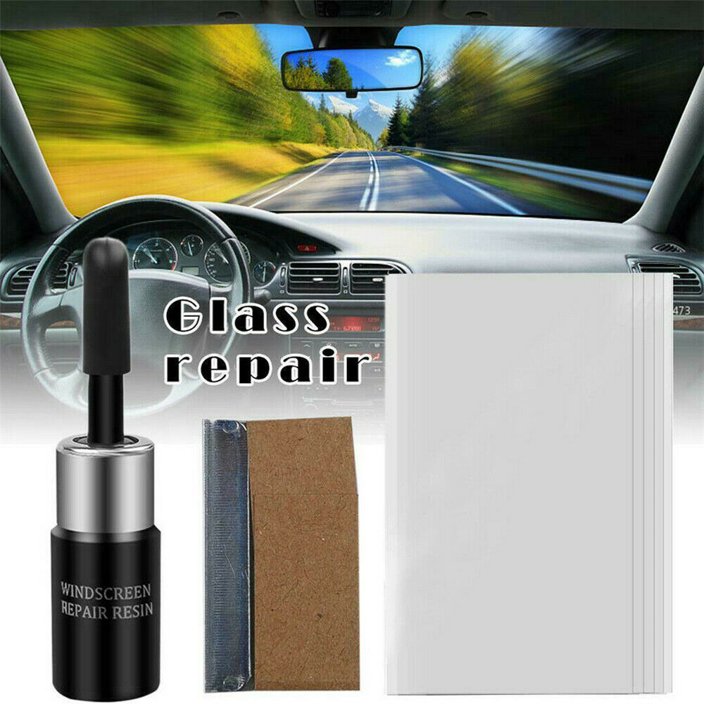 Cracked Glass Repair Kit Windshield Kits DIY Car Window Tools Glass Scratch Hot