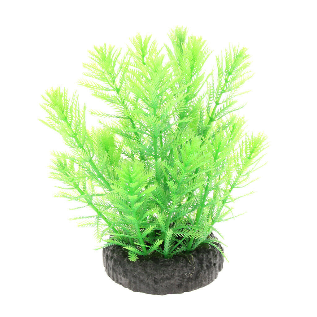 Lifelike Vibrant Artificial Water Grass Plant for Aquarium Green
