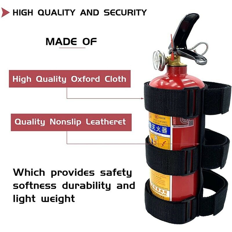 Adjustable Roll Bar Fire Extinguisher Holder 3 Lb for Jeep Wrangler Fire ExtinK2