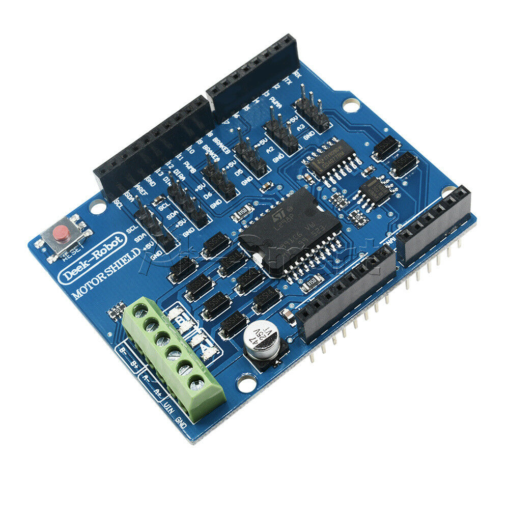 2A H-Bridge 2 way For Arduino UNO 2560 R3 DC Motor Driver Module L298P Shield AS