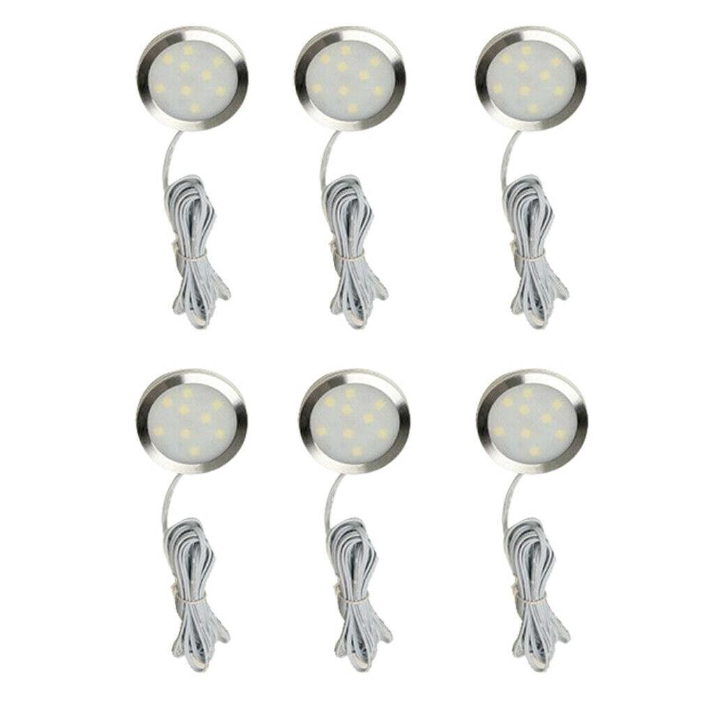 6 Pieces LED Dome Interior Light for RV T4 T5 Camper Truck Caravan Motorhome