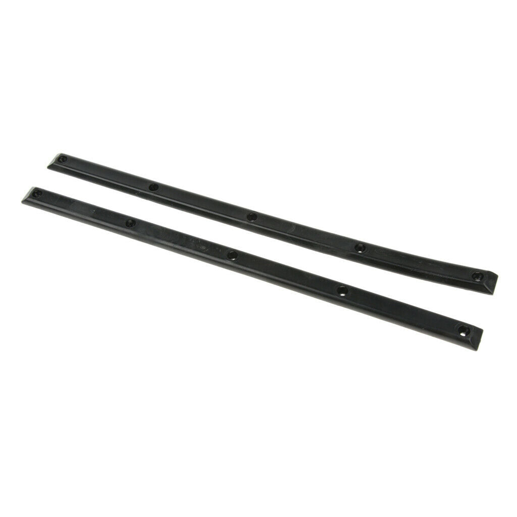 2X 1 Pair Longboard Skateboard Rails With Mounting Screws Outdoor Sports Part